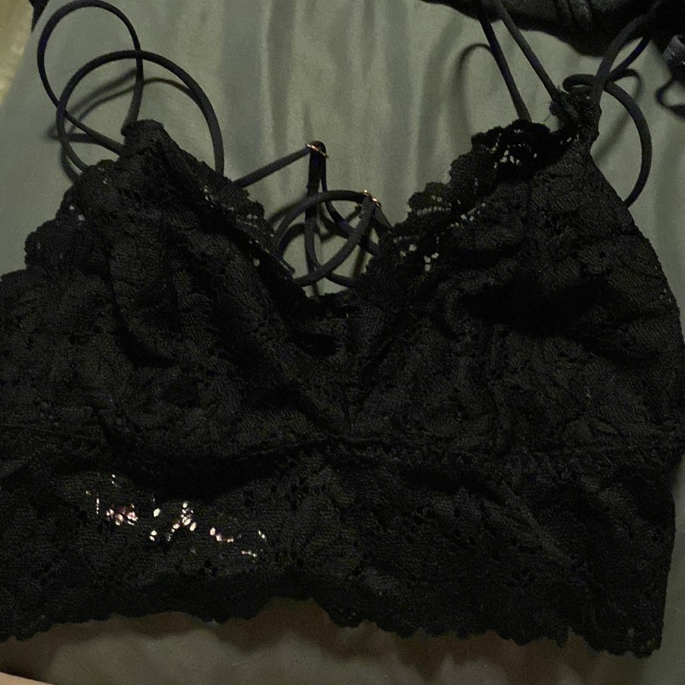 Black Pink Victoria Secret bralette